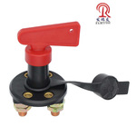 跨境双铜柱旋钮式电源总开关汽车电瓶断电开关防漏电四孔电池开关