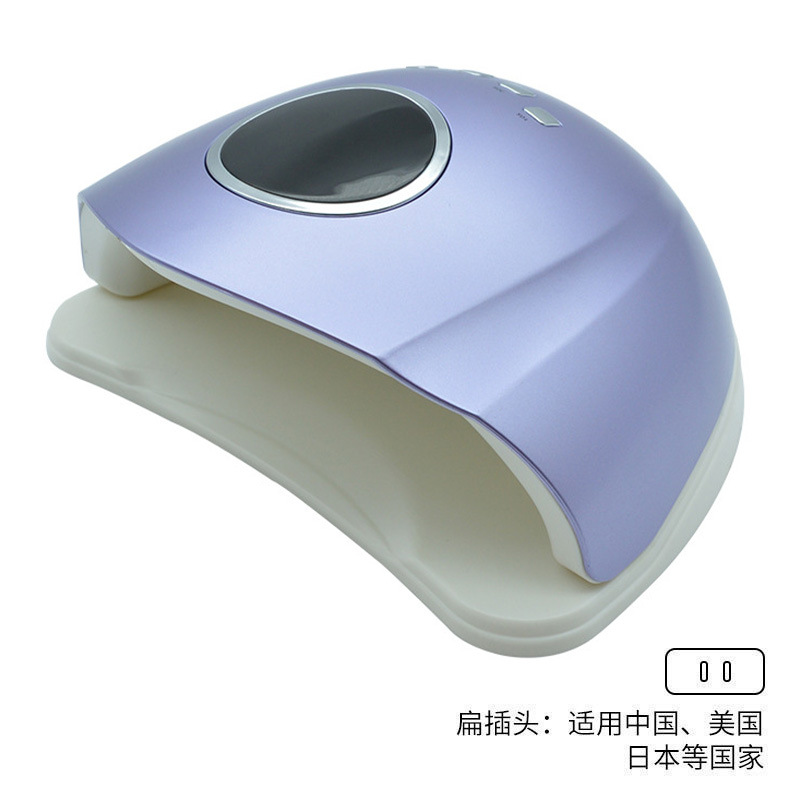 Lámpara de manicura transfronteriza de alta potencia de 180W, luz de fototerapia de manicura de inducción inteligente, lámpara UV de horneado especial para manicura