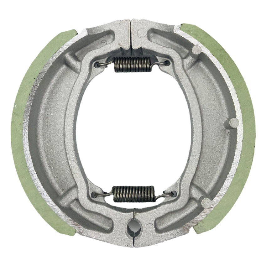 Almohadilla de freno del coche eléctrico cg125 rojo belleza motocicleta accesorios universales bloque de zapata de freno de cuero suave freno de tambor de rueda delantera y trasera