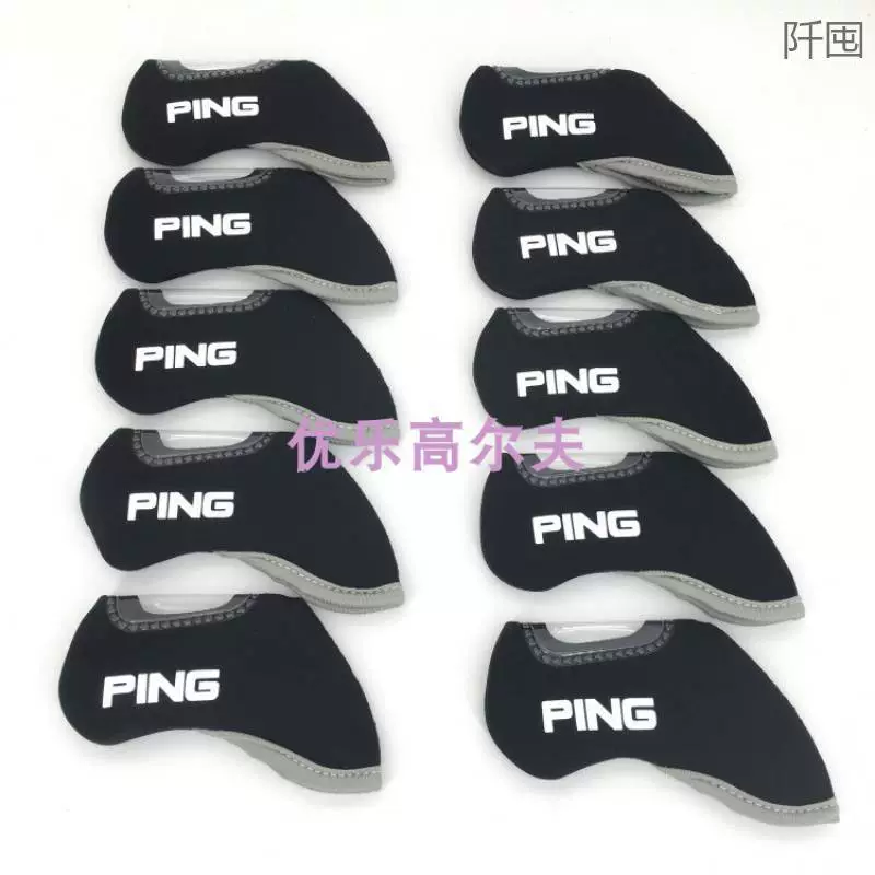 Cross -border generation golf hardcore rod sleeve club club hip hooded men's and women's protective sleeve small window PU hat sleeve 10