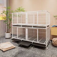 猫笼子猫别墅猫咪繁育笼三层猫繁殖笼鸡笼鸽笼兔笼养殖笼狗狗笼子
