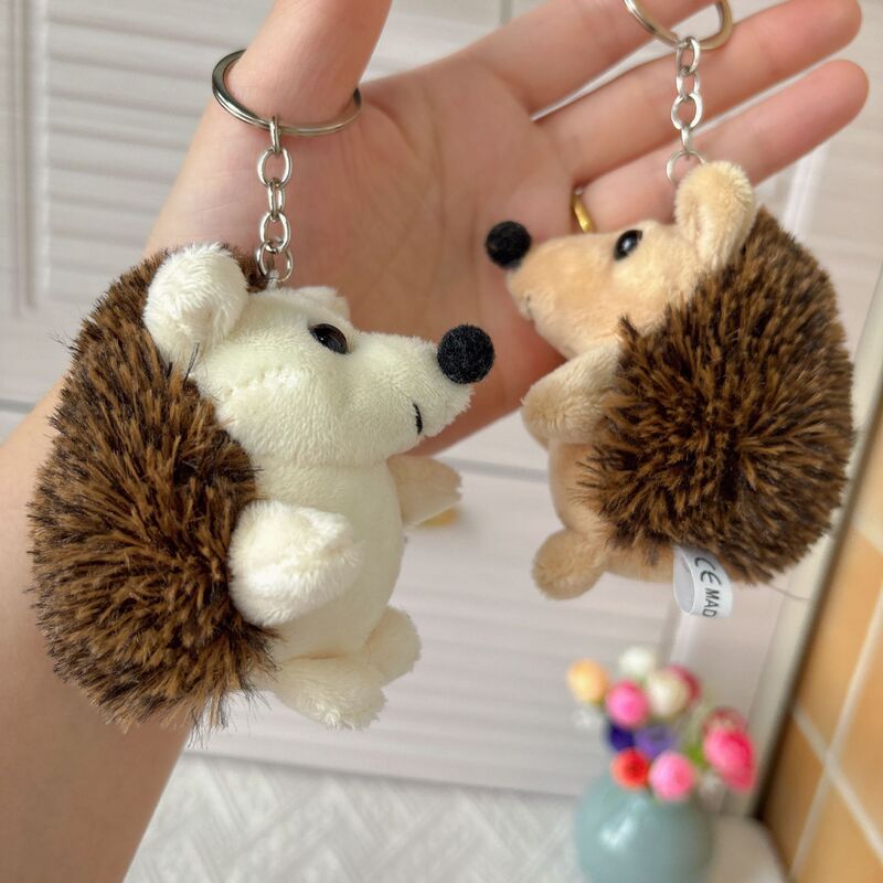 Creative Cute Little Hedgehog Plush Pendant Cute Hedgehog Keychain Couple Gift Bag Hanging Toy Doll Creative Cute Little Hedgehog Plush Pendant Cute Hedgehog Keychain Couple Gift Bag Hanging Toy Doll