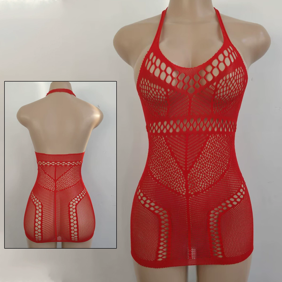 Women's Bodysuit European Style Gradient, Sheer Lace One‑Piece, Stretch Fit (Average Size)