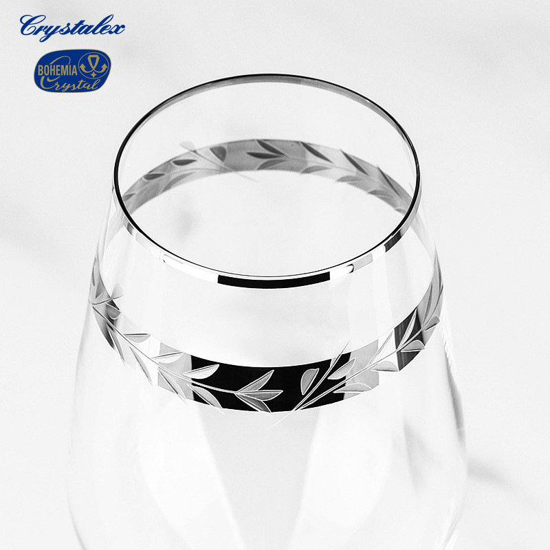 Lexus importación checa de cristal sin plomo tazas de vino personalizadas de lujo ligero tazas de vino al por mayor tazas de vino