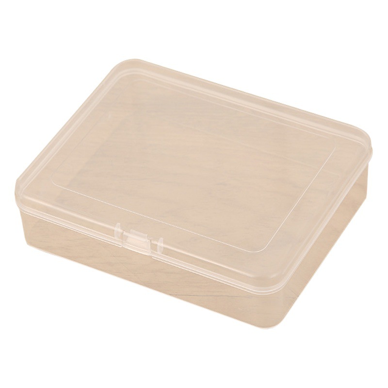 Quality pp plastic box rectangular transparent small packing box display stationery fishing gear storage plastic box
