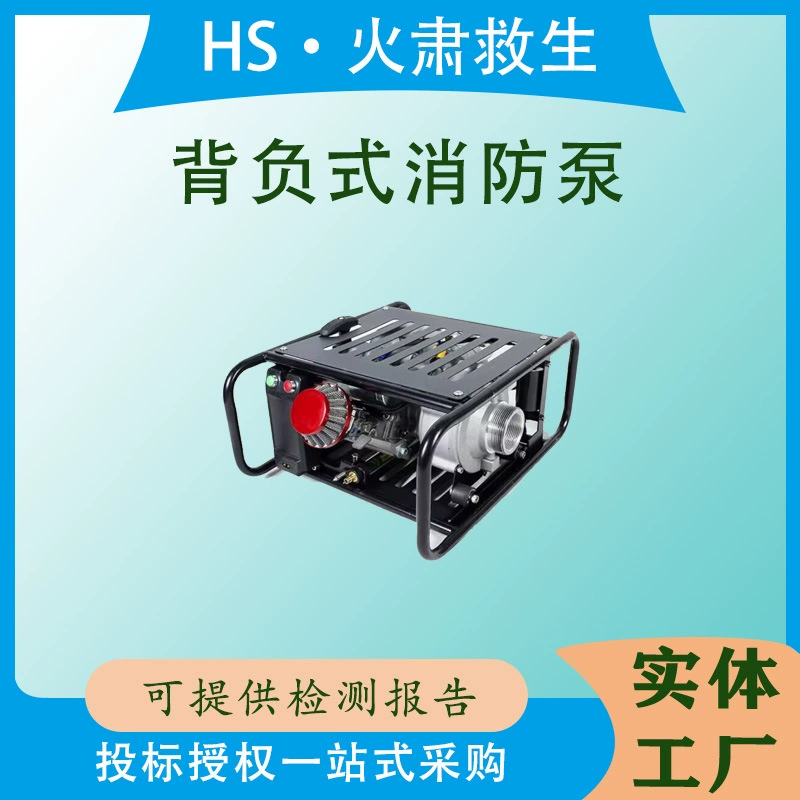 Портативный водяной насос для лесного пожаротушения, мобильный рюкзак, высоконапорный насос, портативный, большой поток, многоцелевой, высокое давление