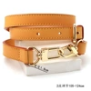 Adjustable bag strap wax agate, 1.8cm, 105cm, 124cm