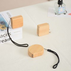 木の工芸品の巻尺の竹の多規格の鋼の定規の木製の巻尺の木製の鋼の定規の家庭用の巻尺