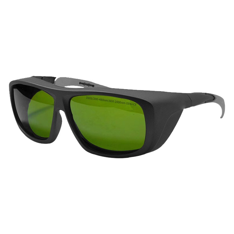 Gafas láser antideslumbrante UV cerca de luz roja depilación instrumento belleza fotón rejuvenecimiento de la piel protección laboral gafas de protección láser