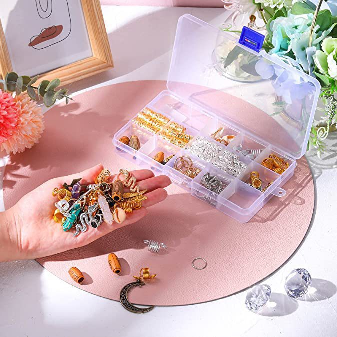 150 piezas de joyería cristal alambre de madera enrollado accesorios trenzados joyería para el cabello trenzado joyería para mujeres niñas joyería para el cabello