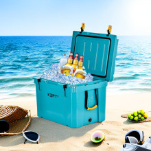 供应滚塑医用冷藏保温箱65QT生鲜食品果酒保鲜箱户外海钓鱼冰块桶