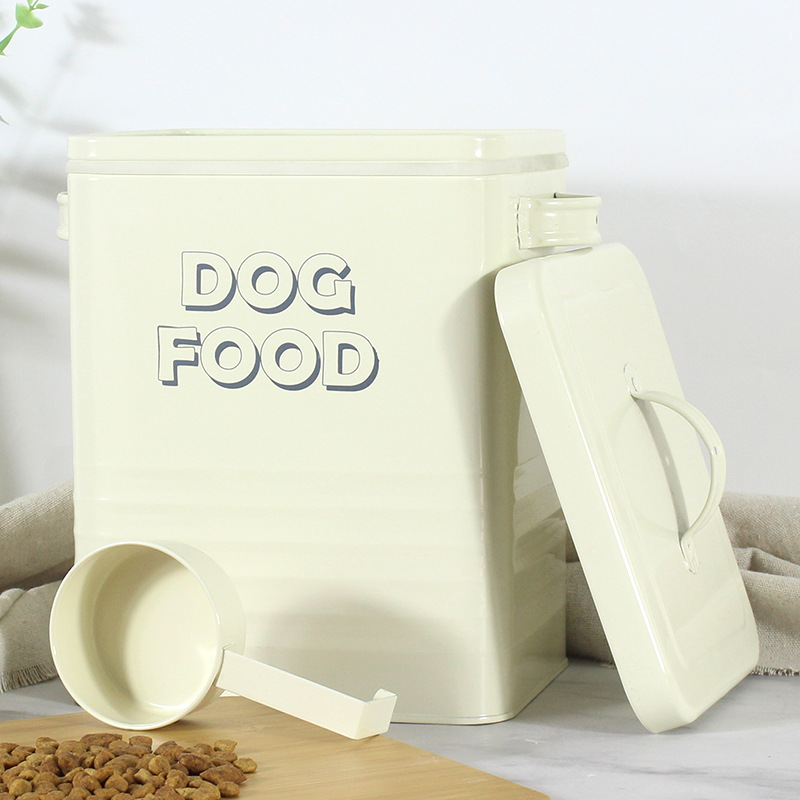 Ведро для хранения корма для кошек