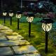 New solar outdoor courtyard floor lawn lamp home garden atmosphere decoration grass waterproof landscape layout