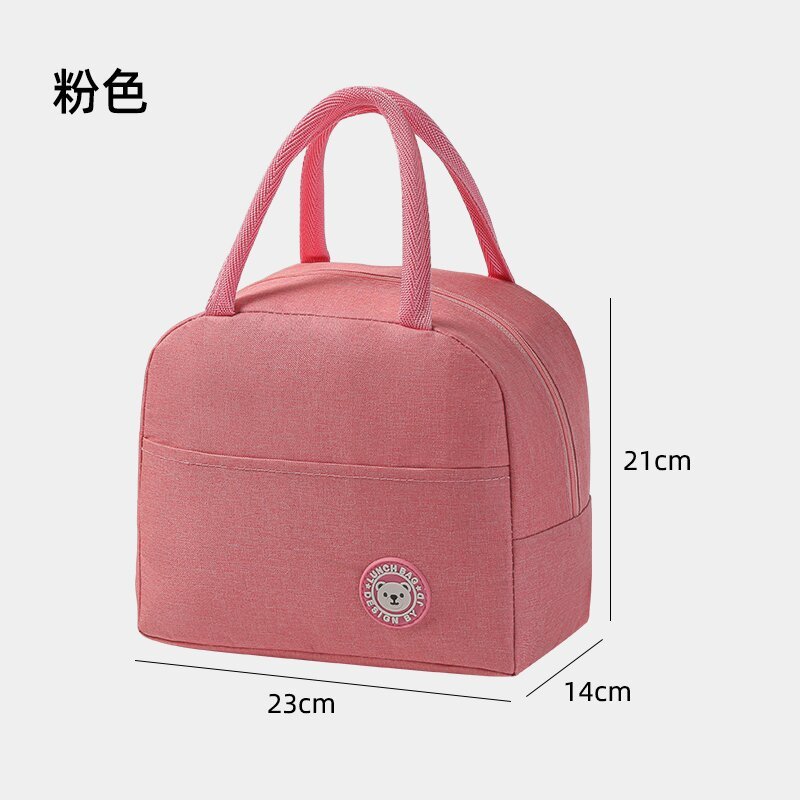 外国貿易のホットタイプの弁当袋の弁当袋のサラリーマンは弁当箱の手提げ袋のアルミ箔の綿を持って保温袋を厚くします。|undefined