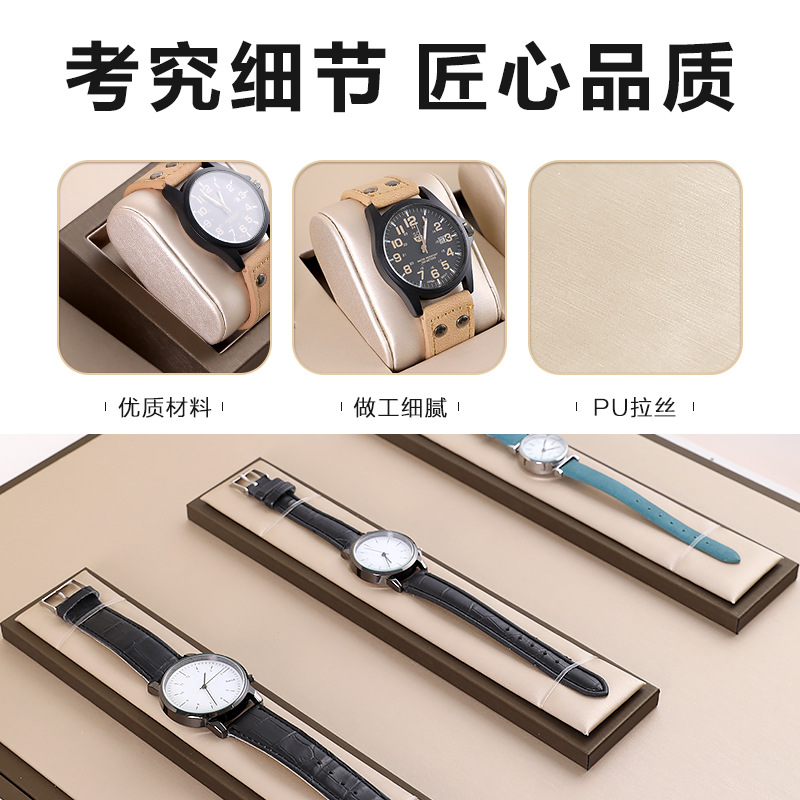 Watch display stand live stream setup watch display props window counter display watch stand storage tray