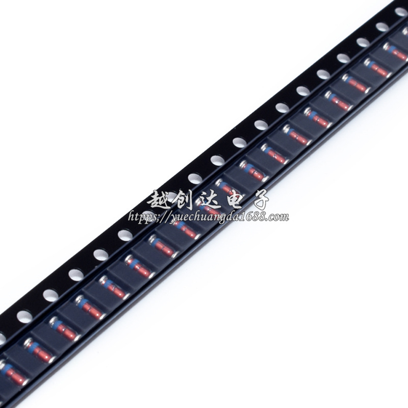 工厂直销 稳压二极管 ZM4737A ZM4737 LL-41 1W 7.5V 圆柱玻璃管