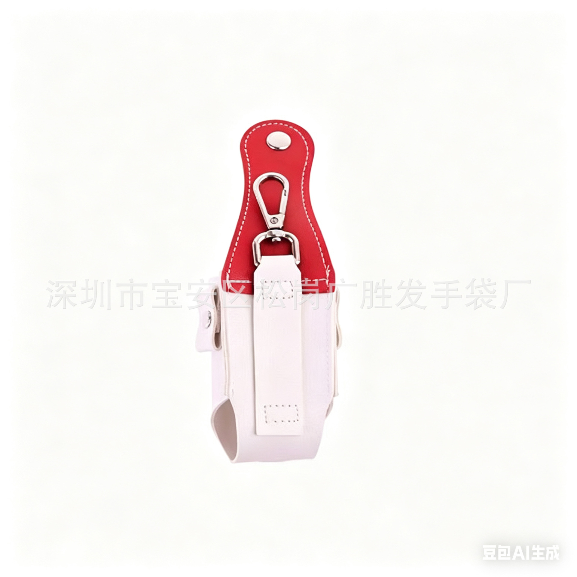 Portable mini golf ball bag, PU leather ball case, golf bag storage, cross-border hot sale