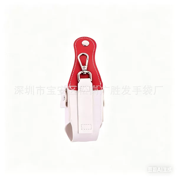 Portable mini golf ball bag, PU leather ball case, golf bag storage, cross-border hot sale