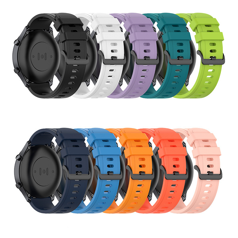 Applicable to Huami amazfit GTR official silicone strap Xiaomi color2 strap haylou RS3 LS04