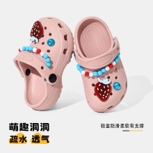 �h��EVA��ͯ����Ь�ļ�Ůͯ�Ӽ�ϴ���⴩���m����DIY�W���ɐ���Ь