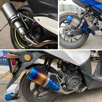 Exhaust pipe – steel 51mm caliber universal