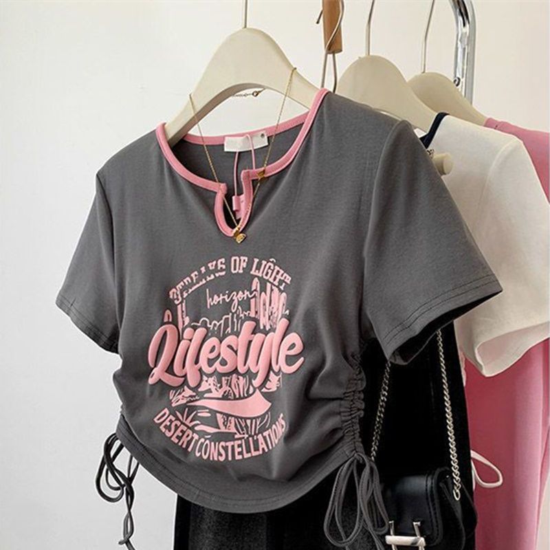 Conjunto de pantalón para mujer con estampado y jeans a cuadros_voghion.com