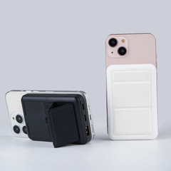 折りたたみ式スタンド付きApple対応マグネット式ワイヤレス充電モバイルバッテリー3C10000mAh、自立型モバイルバッテリー卸売