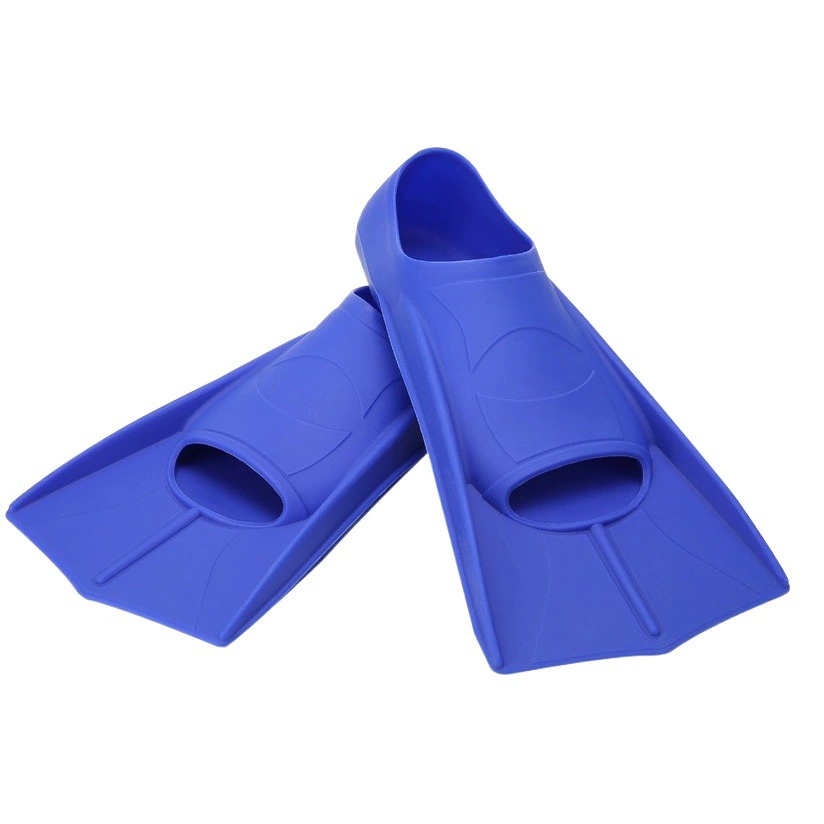 Прямые взрывы Маленькая желтая утка Плавательные ласты Фристайл Короткие ласты Детская Дайвинг Силиконовая обувь для лягушек Тренировочное оборудование