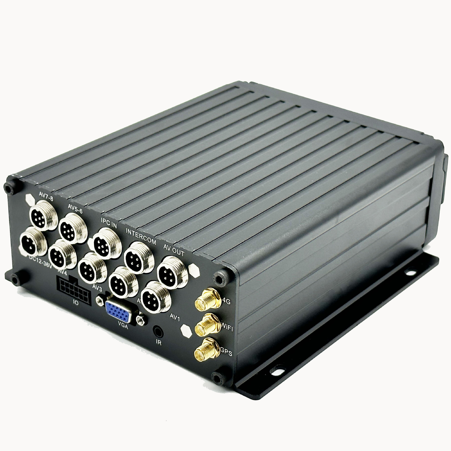 锋莱8路1080N车载录像机 4G GPS 车队管理远程监控车载监控系统