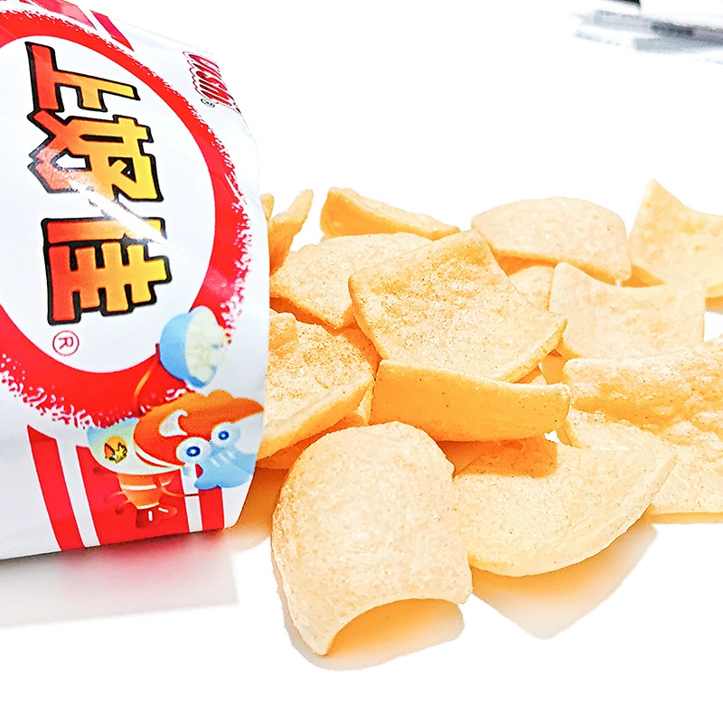 Оптовые закуски: French fries, пирожные из снежного теста, желе на свежих креветках и ломтиках креветок, крекеры из креветок, повседневные воздушные закуски