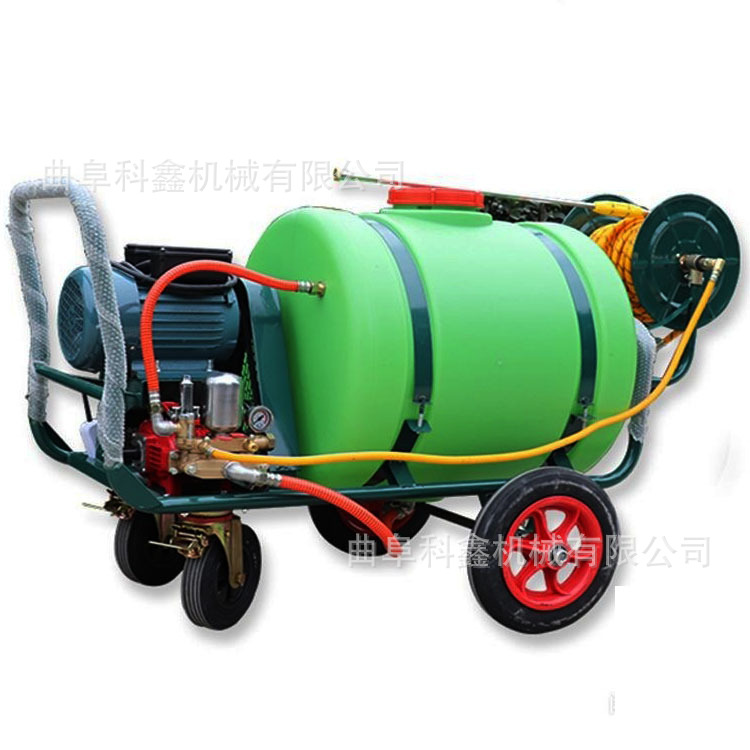 科鑫生产100升手推插电款打药机农用园林植保防疫除虫高压喷药机