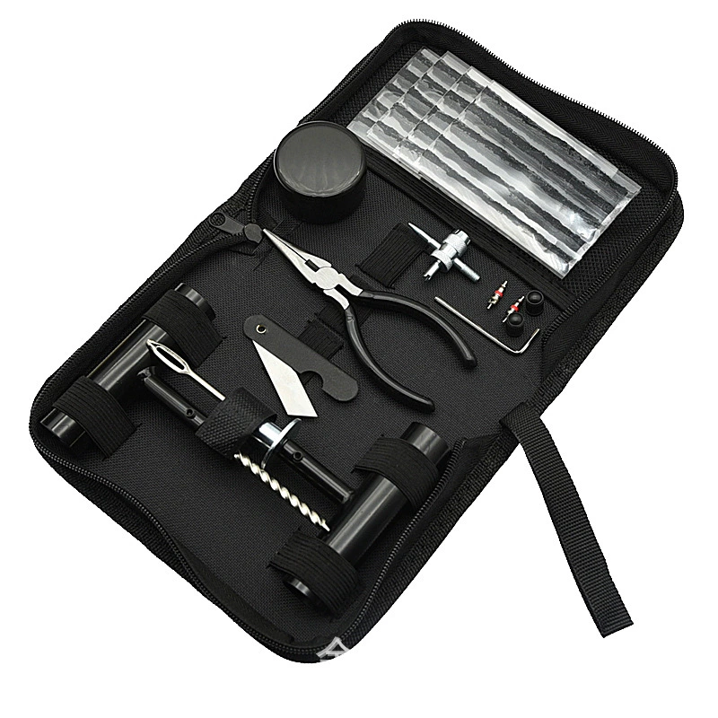 Набор инструментов для ремонта шин, набор для ремонта автомобильных шин, набор инструментов для ремонта шин, аварийный набор для мотоциклов, 36 предметов