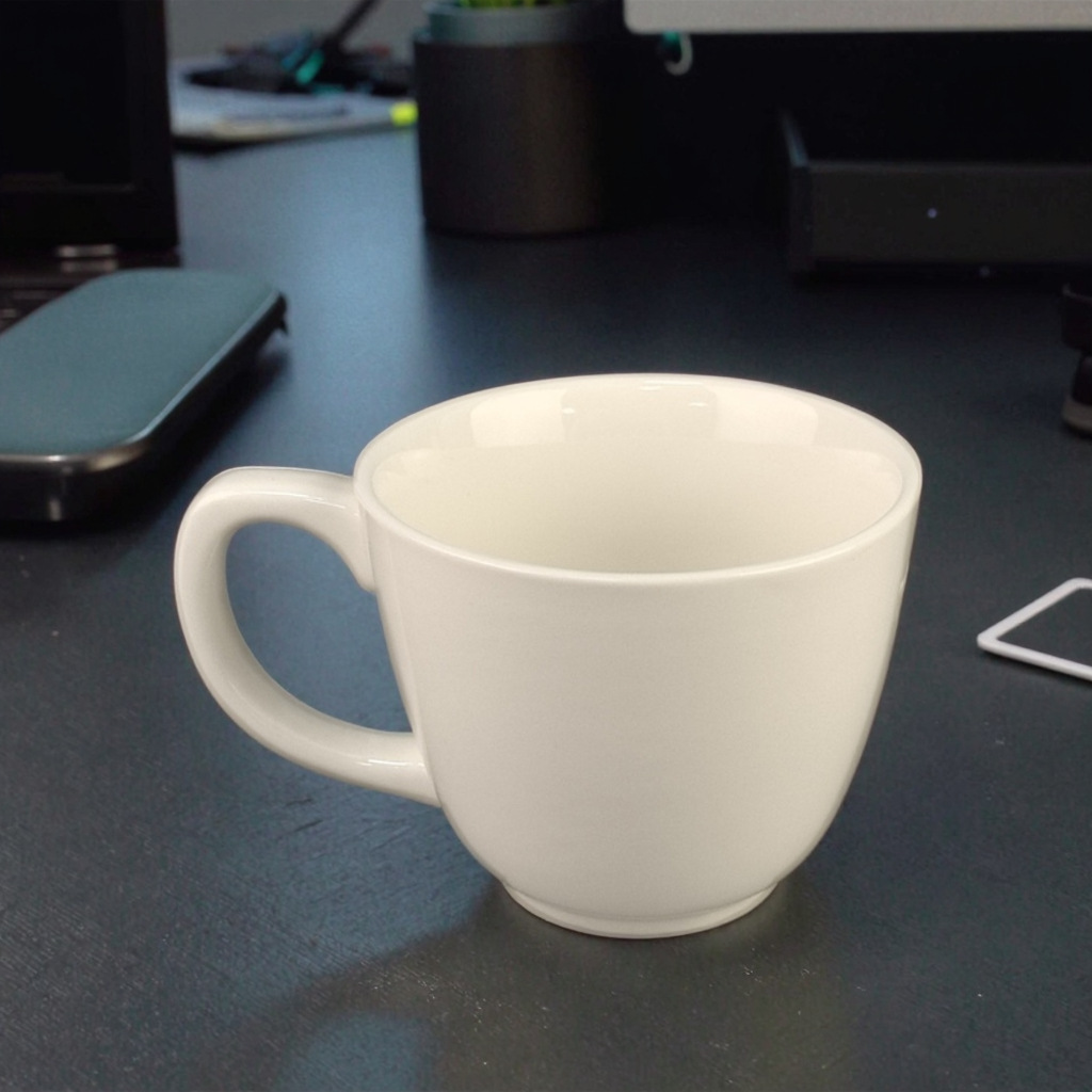 Tazas de cerámica personalizadas de alto valor visual regalos de actividad simple comercio exterior al por mayor exportación de Europa y América puede imprimir logotipo taza de agua