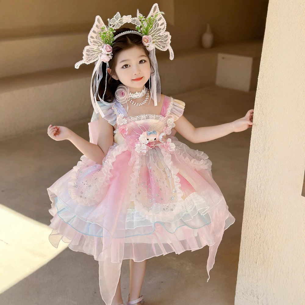 Летняя юбка, летняя одежда, маленький наряд принцессы,-slip dress, стильLolita, подарок на день рождения