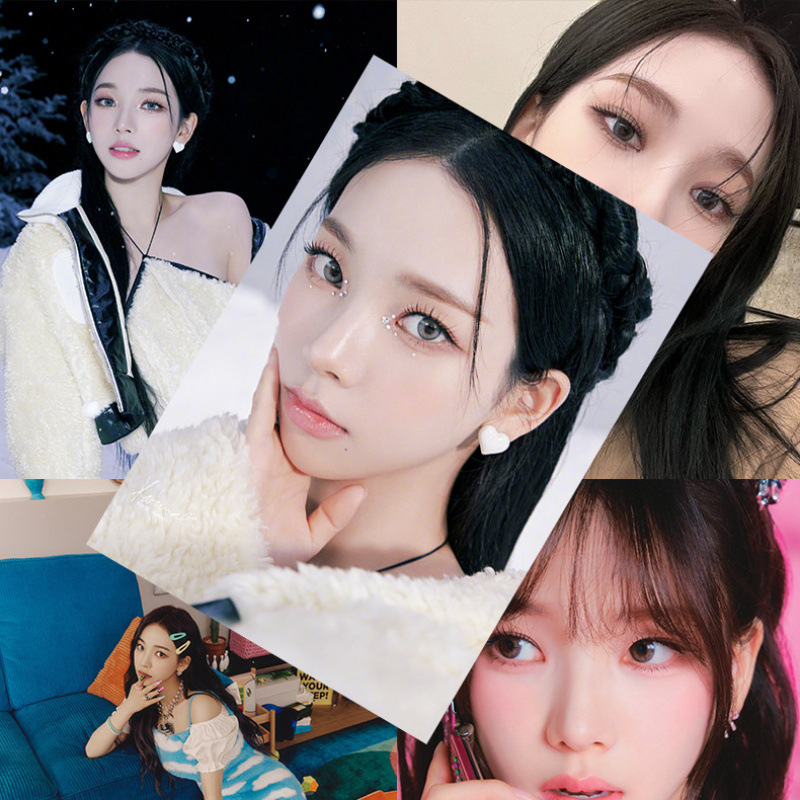 女明星批发  IVE粉墨gidle迪丽热巴虞书欣杨紫赵露思签名墙贴|undefined