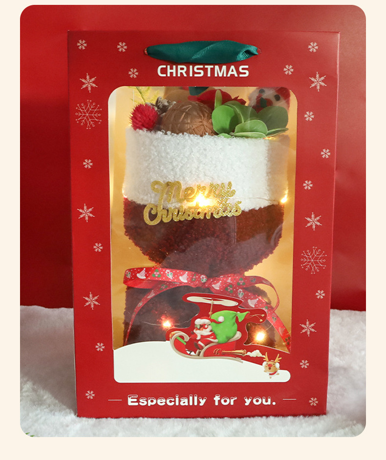 Festival Geschenke Weihnachten Weihnachten Puppe Bouquet Weihnachten Mädchen Geschenk Erweiterte DIY Weihnachten Bouquet Geschenk_voghion.com