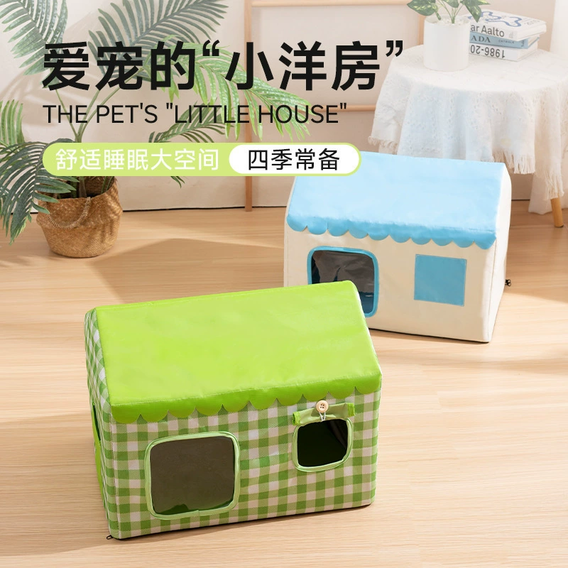 Комната с кондиционером для кошек, гнездо для бродячих кошек, охлаждающее укрытие для зимы, уличное водонепроницаемое и морозостойкое универсальное для всех сезонов