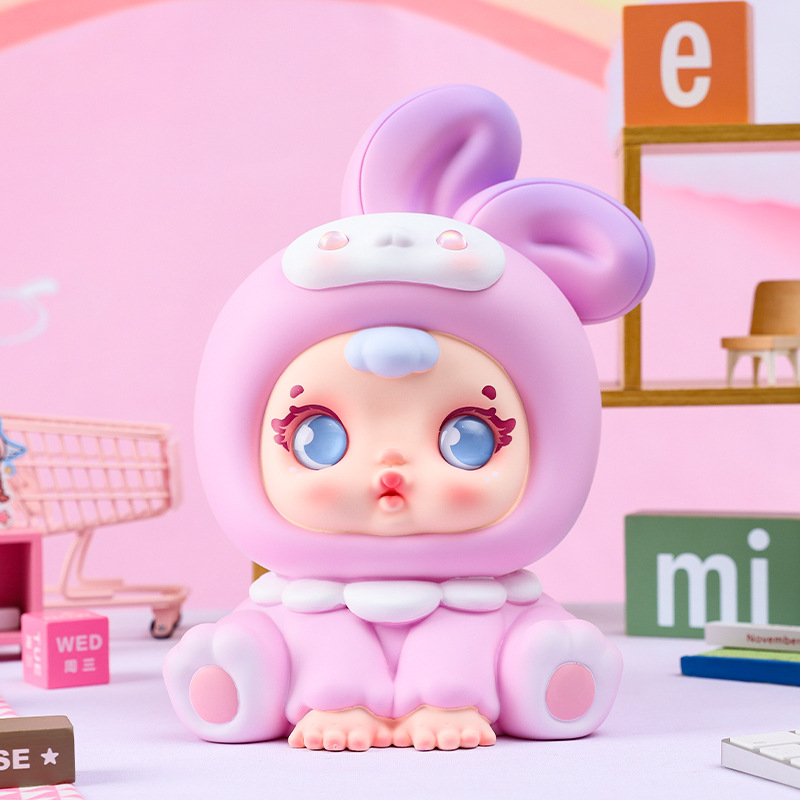 Emocional capabala alcancía vinilo durable alcancía regalo para niños decoración de escritorio entrega de una sola pieza