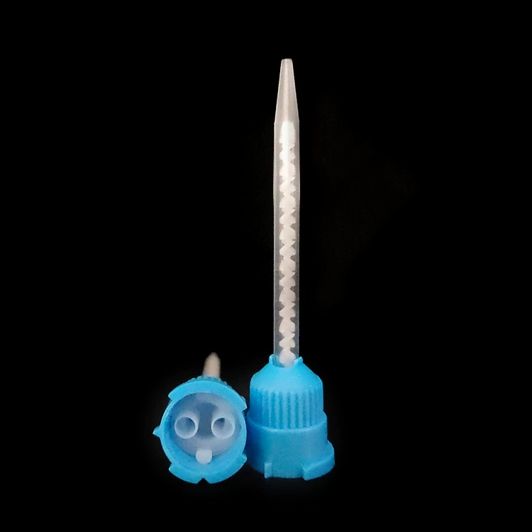 Стоматологическая смесительная головка легкое тело силиконовая резина временная коронка и мост материал смесительная головка смесительная трубка оптовая продажа с фабрики