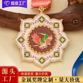 奖牌;徽章;金属工艺品