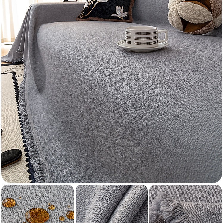 Nuevo estampado en forma de hermosura de cuatro estaciones, almohadilla de sofá de alta calidad, toalla de sofá, toalla de tela, manta de cubierta completa