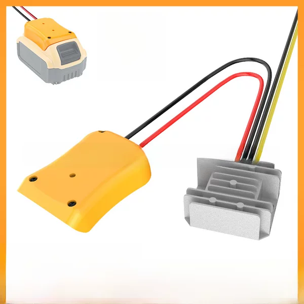 Dewei adapter is suitable for 18V/20V lithium battery DC-DC12V-10A/15A/20A/30A voltage reducer