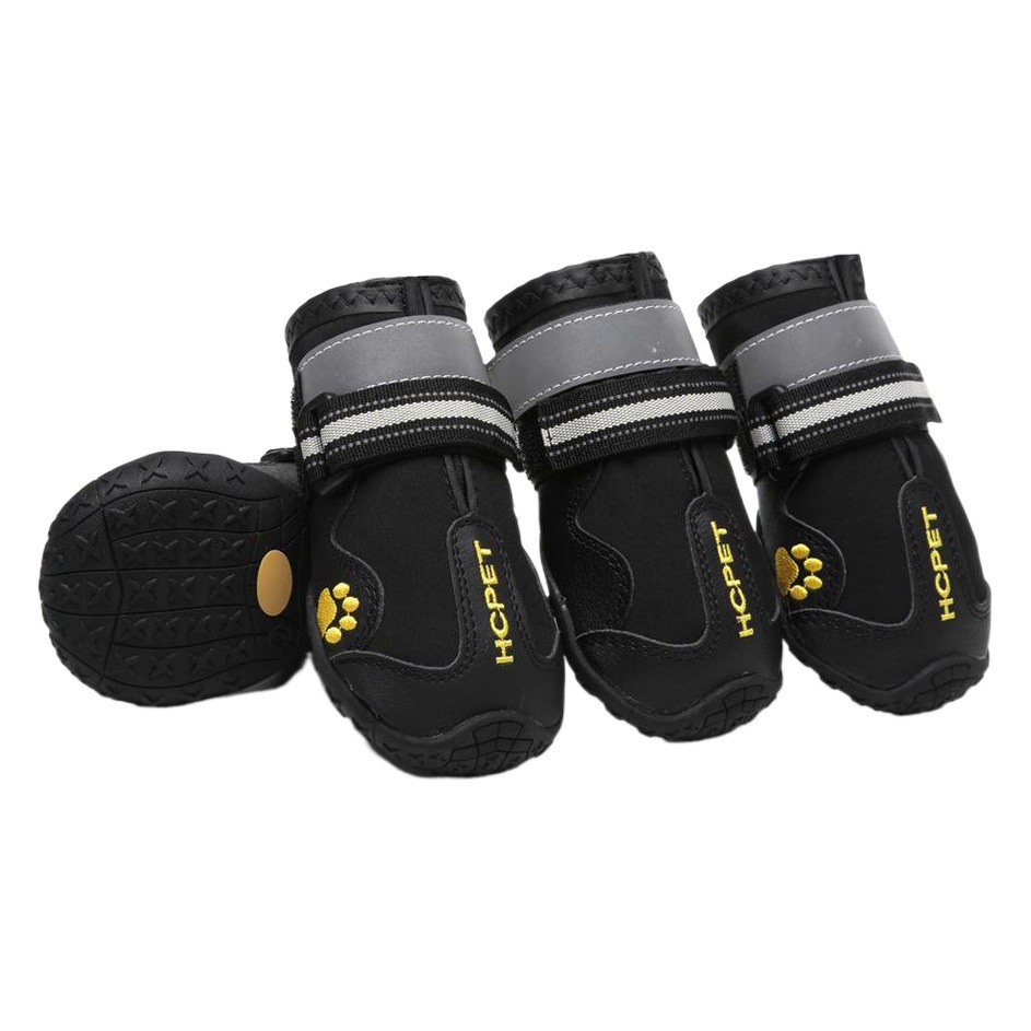 Nuevos zapatos para perros Huacheng fabricantes de zapatos para mascotas antideslizantes impermeables resistentes al desgaste comercio exterior nuevos suministros para mascotas transfronterizos cubierta del pie del perro