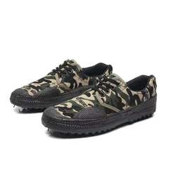 Factory Direct Sale 99 Low-Top Camouflage Liberation Shoes Work Shoes Driver Shoes Unisex Military Training Rubber Shoes Durable for Construction Sites