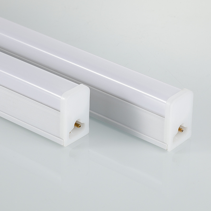 T5 cuadrado de plástico completo integrado (luz blanca)