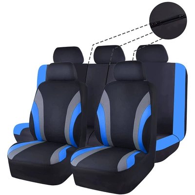 Cross-border hot-selling GM seat Universal seat cover - blue-a-set