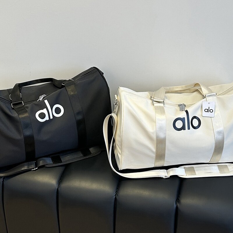 Foreign Trade Alo Handbag Sports Leisure Waterproof Yoga Bag Travel Fitness Bag Business Trip Large Capacity Shoulder Bag
