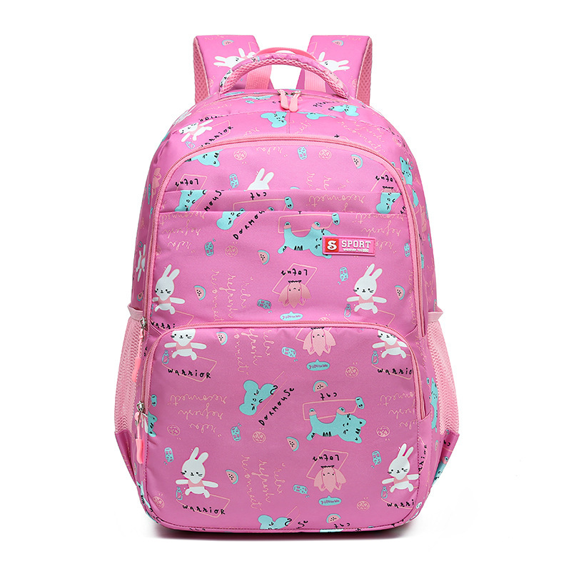 Fábrica al por mayor nueva escuela primaria estudiante mochila niños niña grado 1-6 dulce lindo ligero casual mochila
