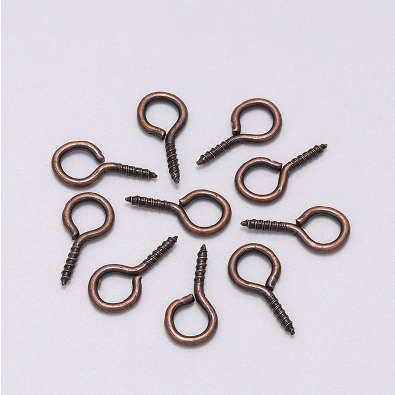Factory Direct Supply DIY Jewelry Accessories (Sheep Eye Nails) Closed Sheep Eye Screws Sheep Eye Screws 1 Pack 1 Piece