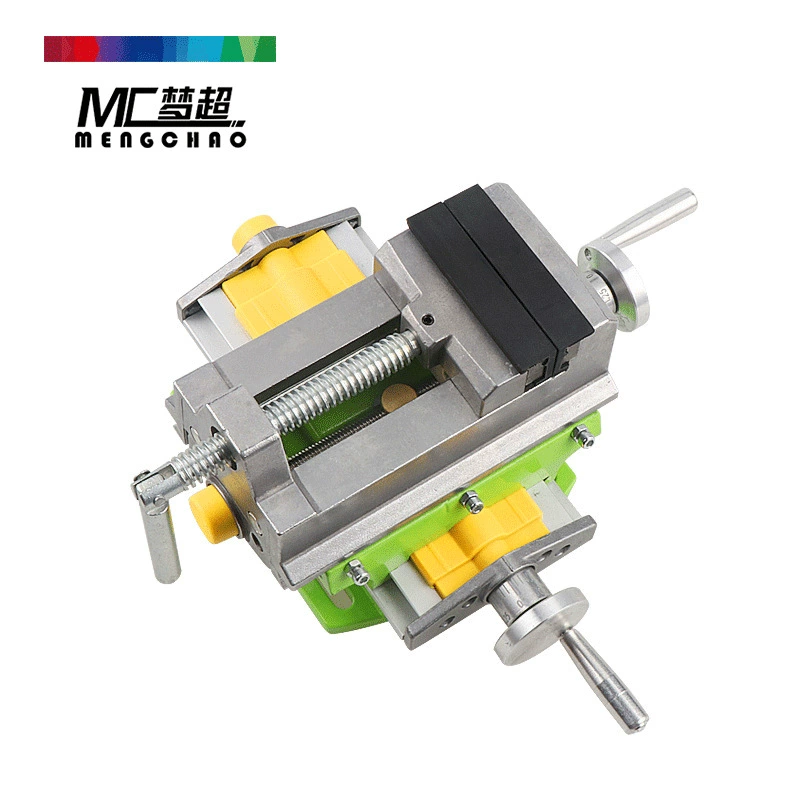 Настольное сверло прецизионные 3-дюймовые поперечные плоскогубцы скамейка тиски сверлильный станок переменный фрезерный станок двунаправленные мобильные тиски приспособление верстак